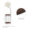 Hastings Home Hastings Home 2 Tier Round End Table Floor Lamp with USB Port 444414HHL - alternate 2